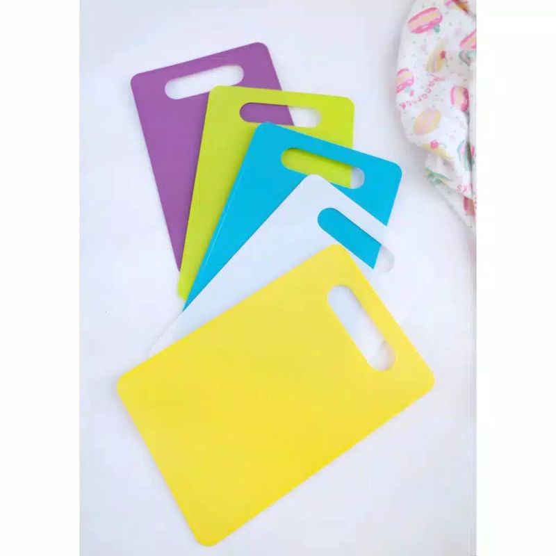 TALENAN PLASTIK TIPIS WARNA WARNI BPA FREE FOOD GRADE MURAH MERIAH UK 29 X 19 CM