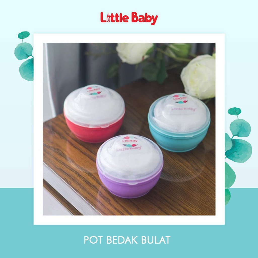 LITTLE BABY TEMPAT BEDAK BULAT