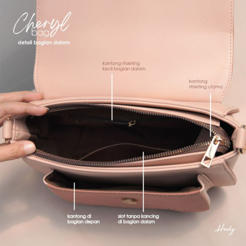 [ READY ] CHERYL BAG BY HODY Tas selempang wanita