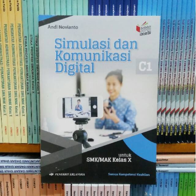 Buku Simulasi Dan Komunikasi Digital Smk Kelas X Erlangga Shopee Indonesia