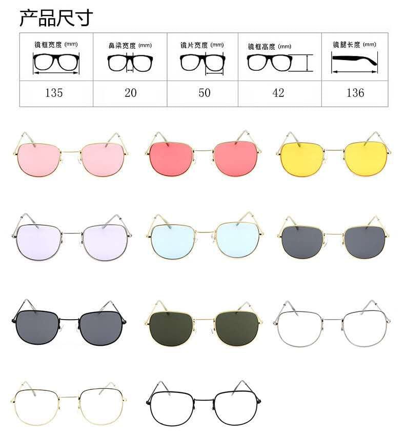 ( Fy ) COD TERMURAH kacamata import kacamata SUNGLASSES  pria wanita kacamata gaya real pic