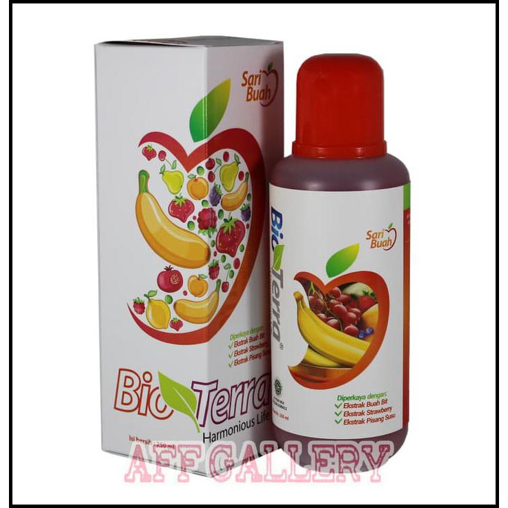 

BERKASIAT BIOTERRA SARI BUAH (HERBAL PROBIOTIK) - BIOTERA - BIO TERA - BIO TERRA