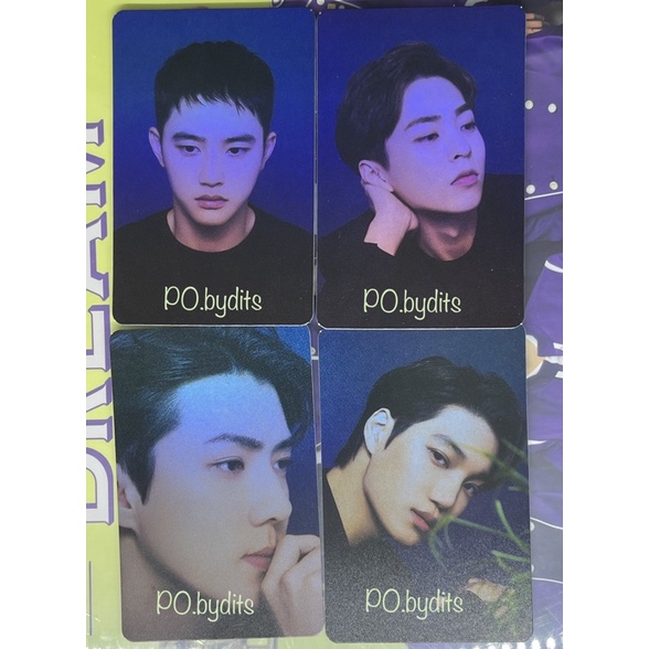 [READY STOCK] PHOTOCARD BENEFIT ALADIN HOLOGRAM EXO SEASON’S GREETINGS 2022 PC season Greeting Greet