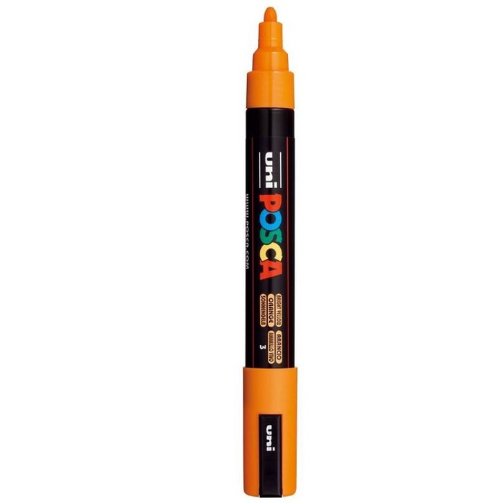 

Uni Posca Paint Marker Bright Yellow