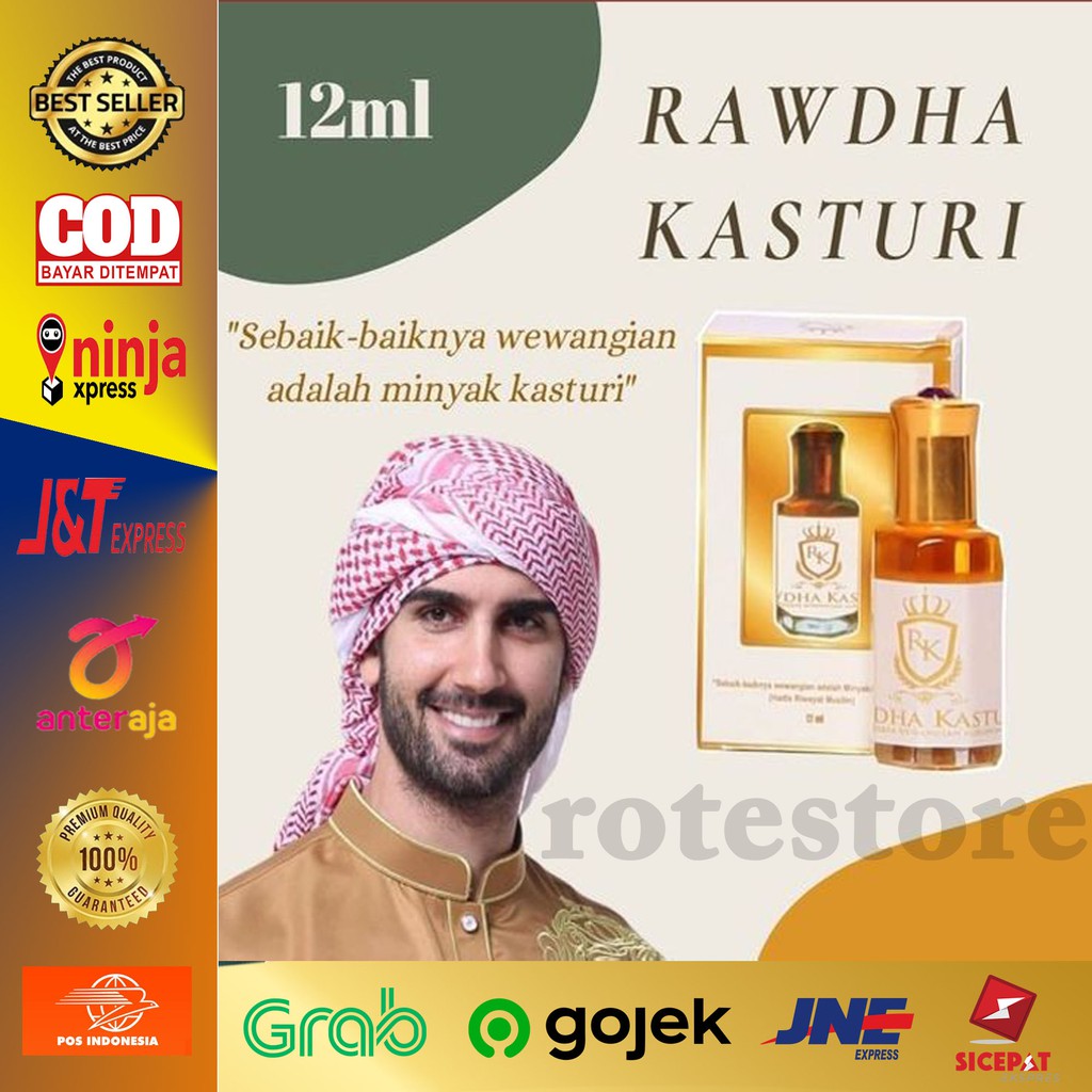 #Parfum Sholat Non Alkohol Musk Ar Raudhah Minyak Wangi Rawdha Kasturi Masjid Nabawi