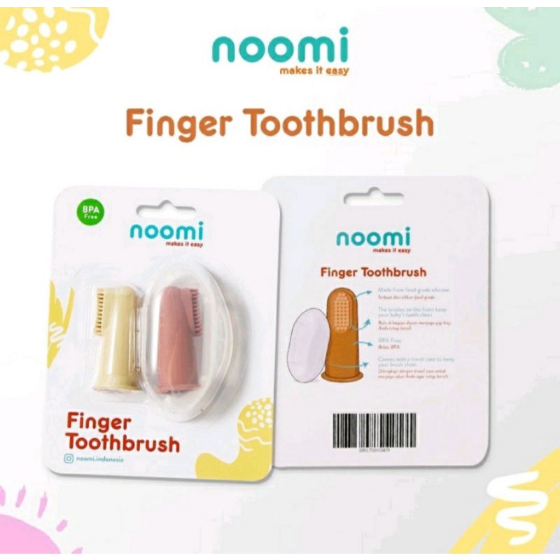 Noomi Finger Toothbrush Sikat Lidah