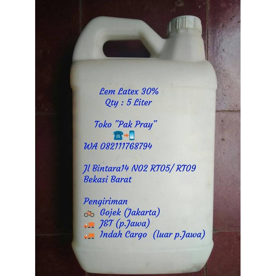 [[BISA COD]] latex cair 30% C1 STOK TERBATAS Kode 538