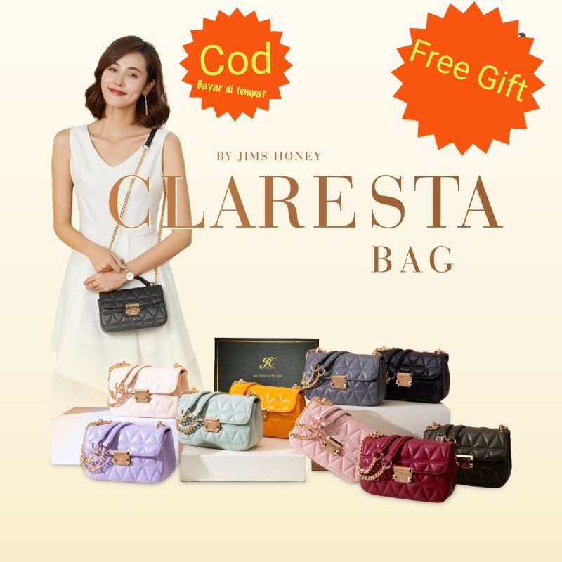 Claresta jimshoney/tas murah/tas mewah/tas bagus/original