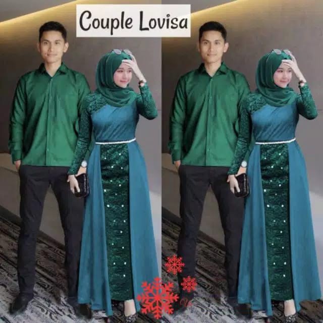 VGN COUPLE LOVISA TERBARU / COUPLE FASHION MUSLIM / COUPLE TERBAIK