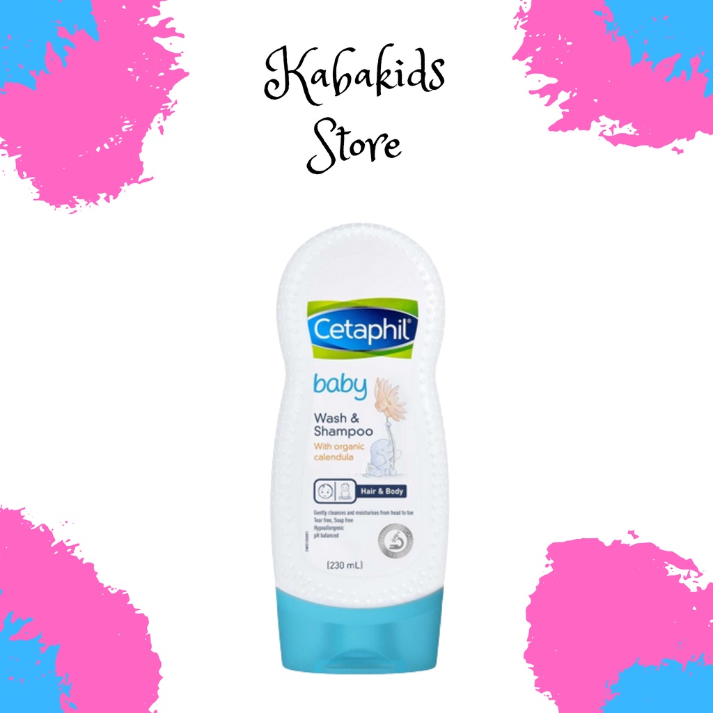 Cetaphil Gentle Wash and Shampoo Calendula 230Ml