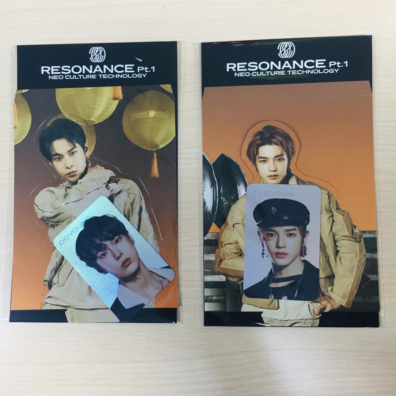LENTI HOLO STANDEE RESONANCE 2020 NCT TAEYONG TY DOYOUNG DY