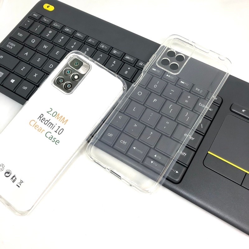 GROSIR CLEAR CASE HD 2MM REDMI 10 &amp; REDMI 10 PRIME BAHAN ASLI PREMIUM