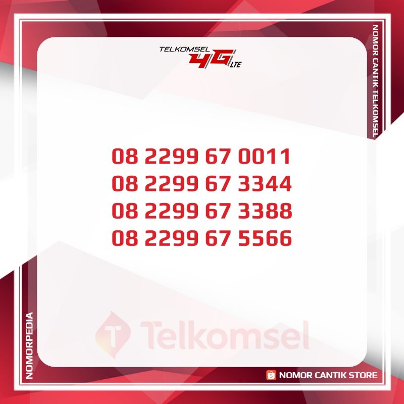 SIMPATI LOOP 4G CANTIK RAPI MURAH AABB | NOMOR TELKOMSEL Kartu Perdana Nocan Rapi Bukan Nomer 10 Dig