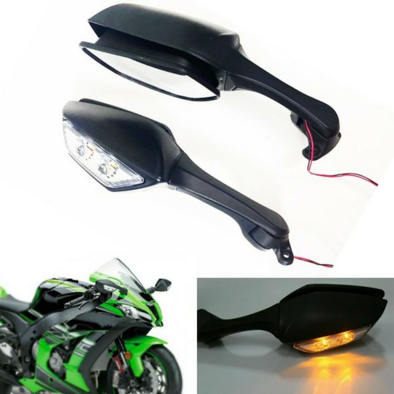 Spion Lampu Sen ZX10R ZX 10 R  Motor Ninja R25 R15 CBR 150 new CBR K45 CBR 250 RR GSX