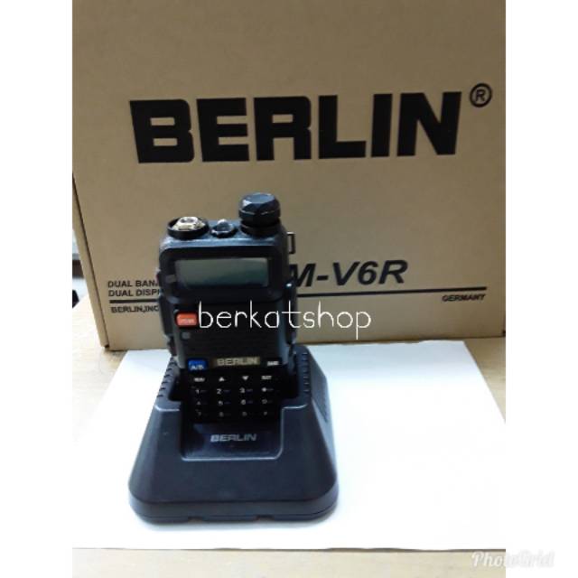 Ht berlin uv6r dualband+fm radio