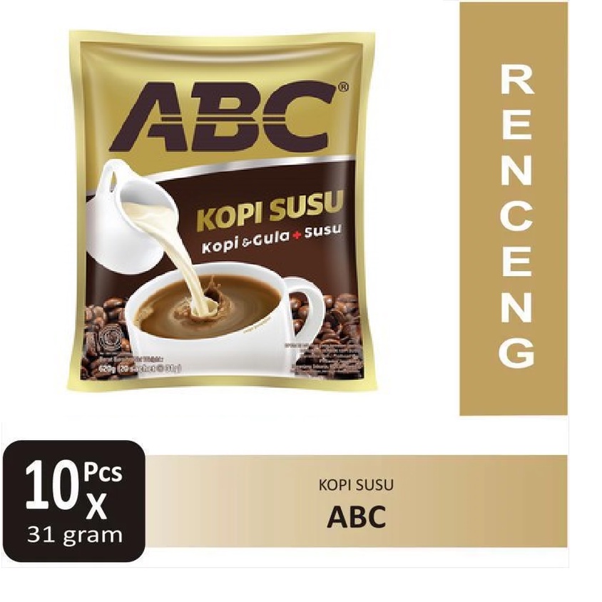 

Kopi ABC Susu renceng isi 10pcs