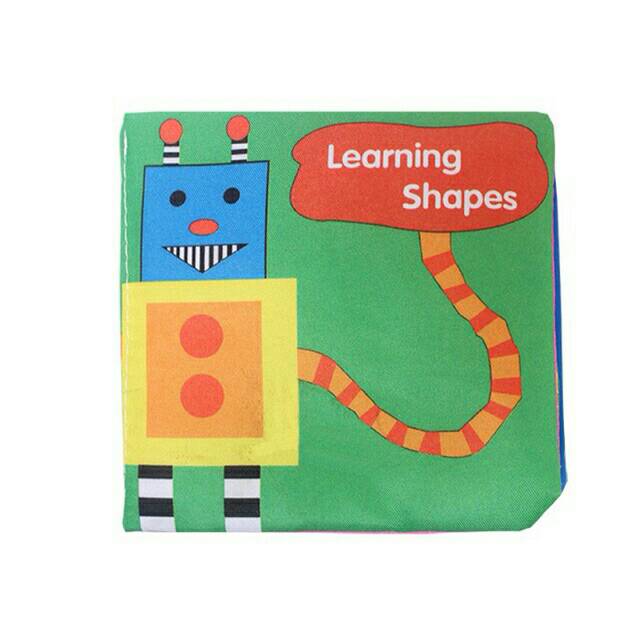 Buku Bayi kain buku bantal bayi Soft book baby 01-shape