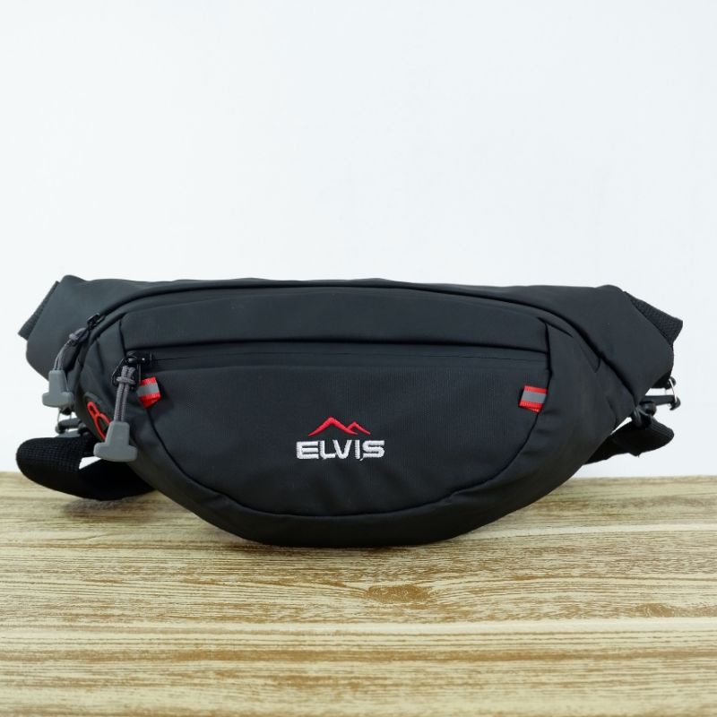 ELVIS OFFICIAL tas Selempang anti air pria  waistbag waterproof elvis - THOLIB