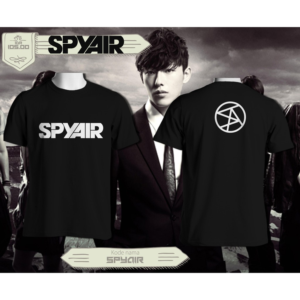 t-shirt spyair black color