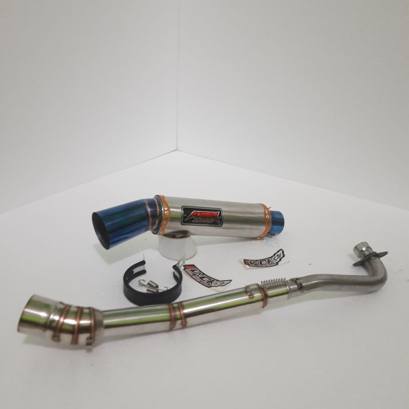 KNALPOT RACING KINGDRAG FOR JUPITER, MX, SUPRA, REVO, BLADE, KARISMA, SHOGUN, VEGA, GRAND, DLL