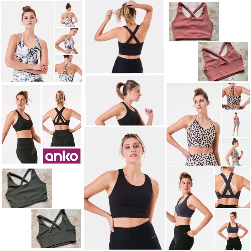 Anko Sports bra Active Womens Medium Support ada busa (bisa lepas / pasang) part 2