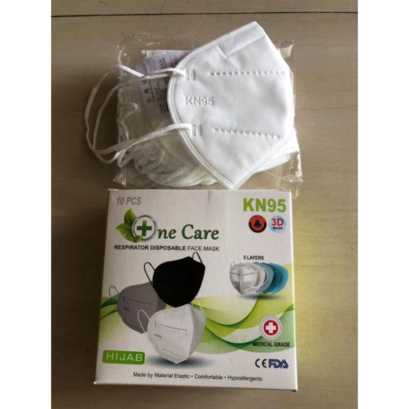 masker kn95 hijab 1 pc / masker hijab kn95