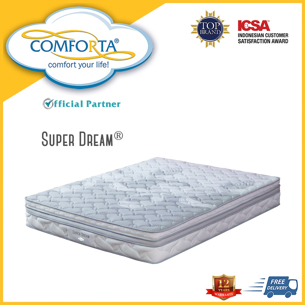 Comforta Super Dream (Kasur) 160/ 180/ 200/ 120/ 100