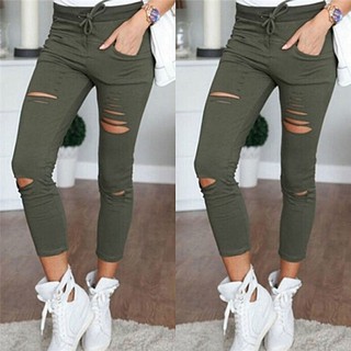 Bayar di Tempat Celana Panjang Wanita Jeans Cewek Black Bayar di Tempat Celana Panjang Wanita Jeans Cewek Black