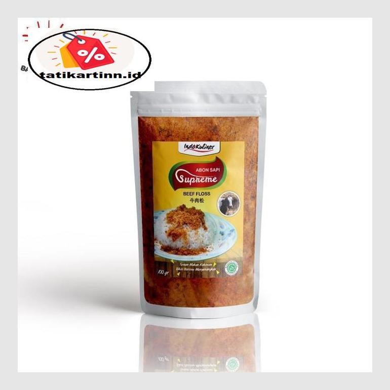 

S50Tat Abon Sapi Supreme Asli - 100 Gram Atr05Ytt