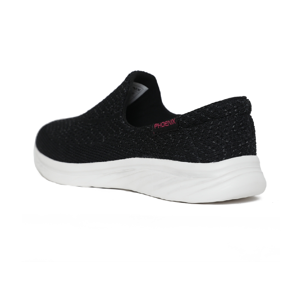 Phoenix Freda Sepatu Slip On Wanita - Black