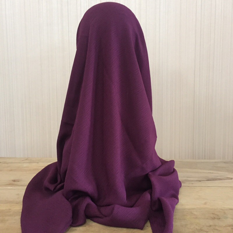 Segiempat syari jumbo cornskin [Prewash]