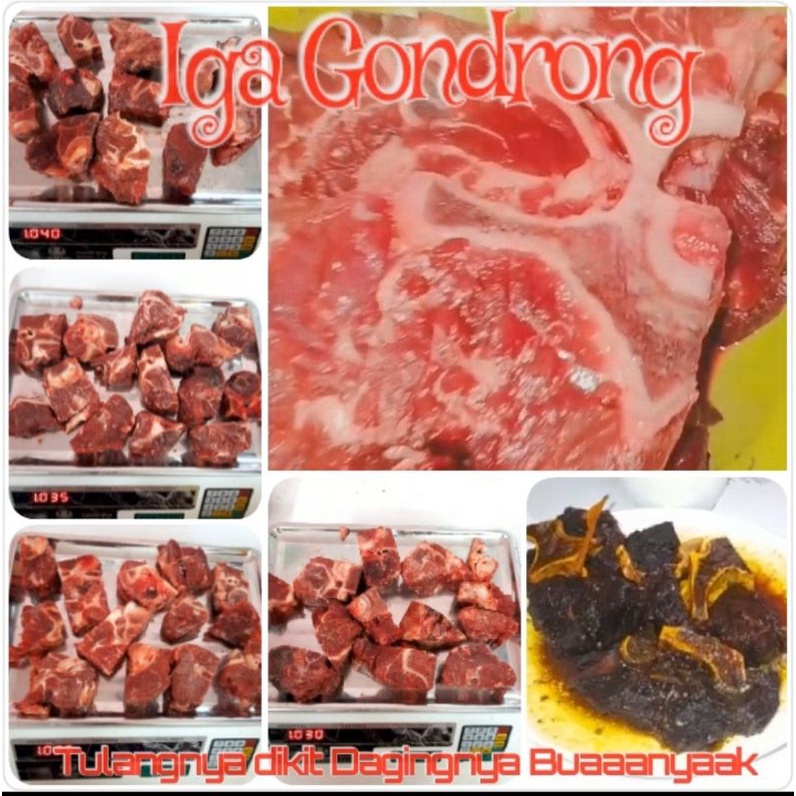 

Iga gondrong sapi kiloan terlaris dan termurahh