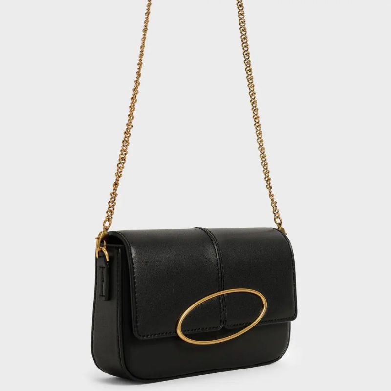 5.5 SALE | CK Metallic Ring Shoulder Bag