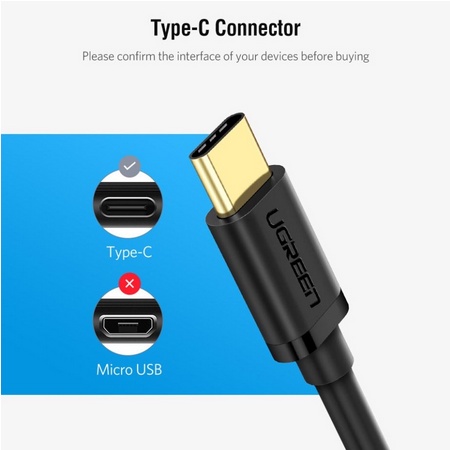 Ugreen Otg Type C 3.0 Male to Usb Female - Ugreen Adaptor Usb C to Usb 3.0 for Flashdisk Mouse Keyboard