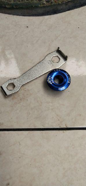 Alat Tool Kunci Untuk Buka Baut Chainring Nut Wrench Bolt Spanner Removing Sepeda Gowes