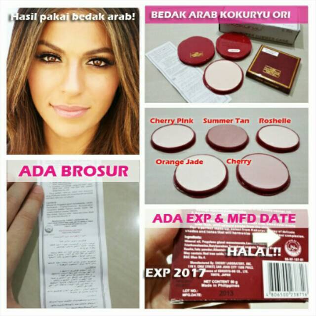 Bedak arab /bedak kokuryu