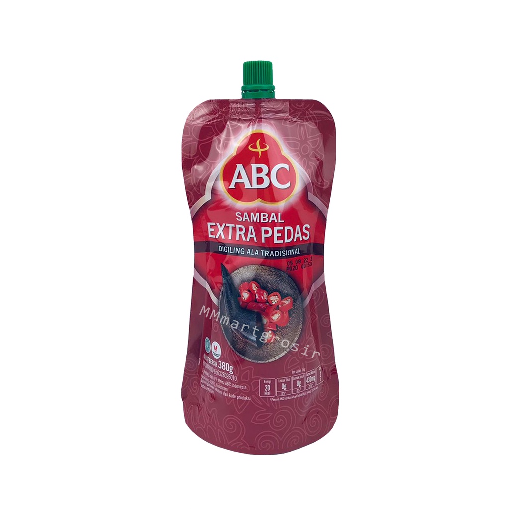 ABC SAMBAL EXTRA PEDAS PLASTIK 380ML