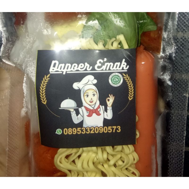 

Seblak Instant Frozen food home made, Tanpa Pengawet