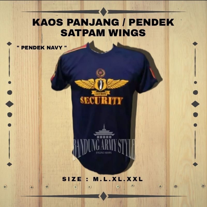 Kaos Security Satpam Terbaru 2021/Kombinasi Termurah KAOS DALEMAN SERAGAM PDH KAOS DALAEMAN secucrit