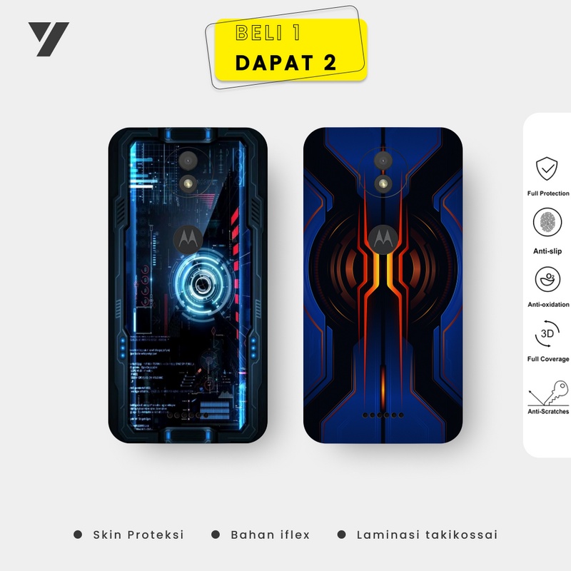 Garskin Motorola Moto C Plus [Dapat 2 Garskin] - Motif 2