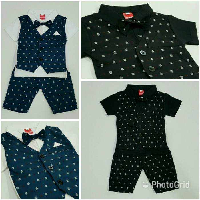 Baju Pesta Kondangan Rompi Anak Bayi Laki-Laki Rompi Starwars