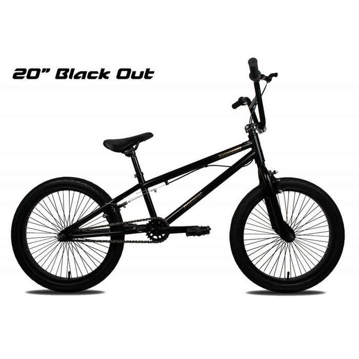 Sepeda Pacific BMX 20 BLACK OUT NEW