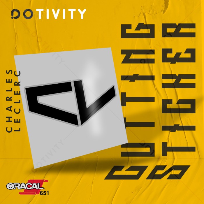 

Cutting Sticker F1 DRIVER - CHARLES LECLERC
