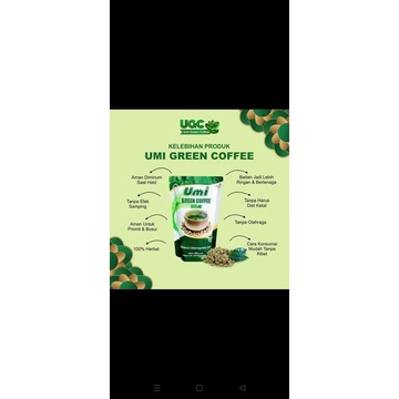 

umi green coffee