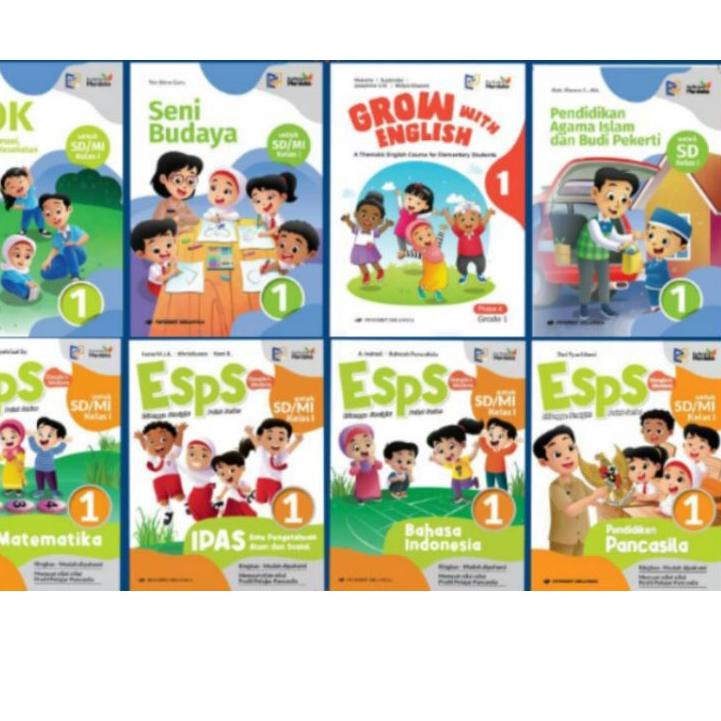 Terlaris.. Erlangga kurikulum merdeka kelas 1