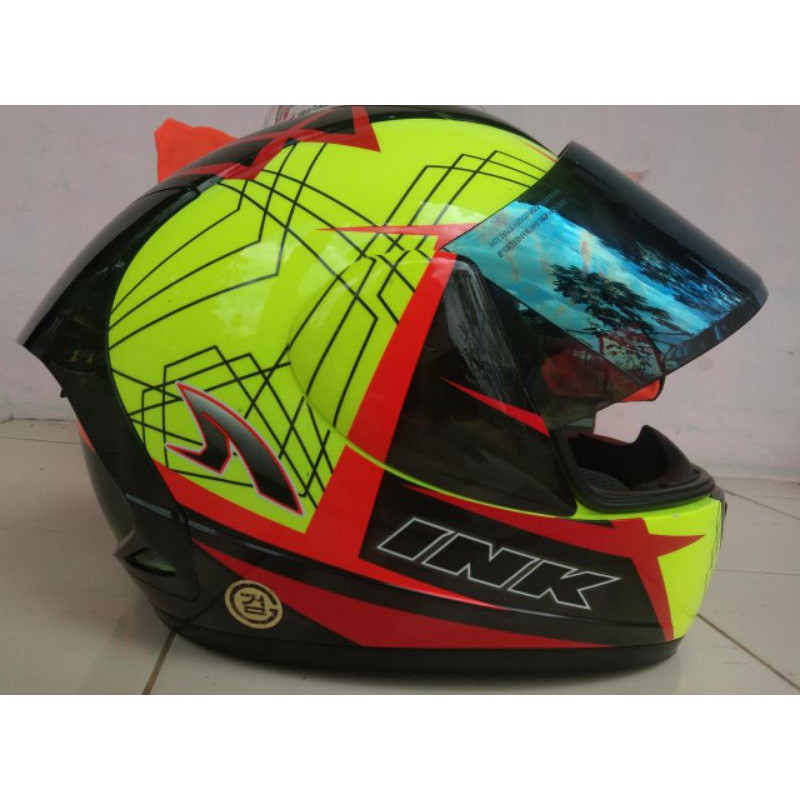Helm INK CL max seri 3.fullface paket ganteng