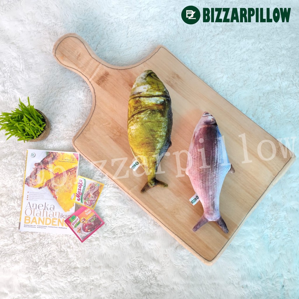 Bizzarpillow Bantal Ikan Asin Size S BZ069