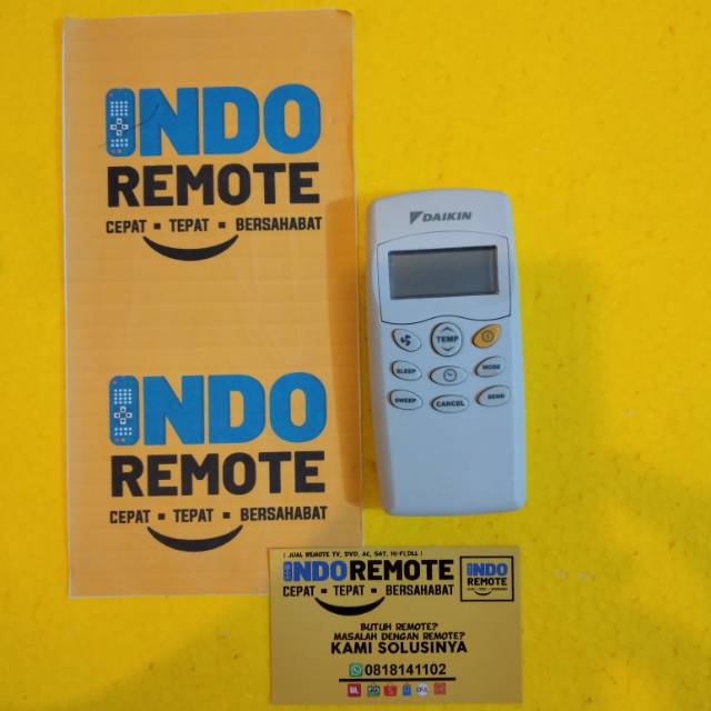 REMOTE AC DAIKIN DUC ORIGINAL KASET