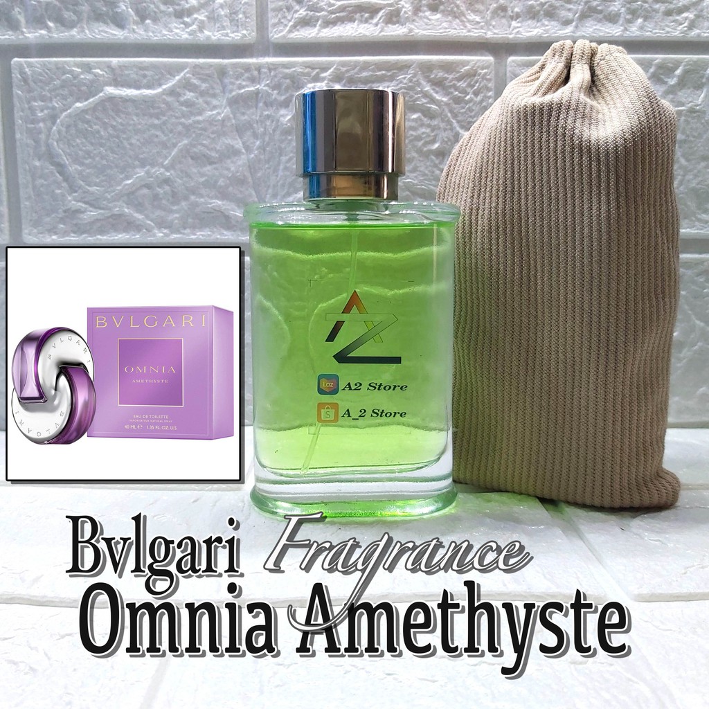 perfume Bvlgari Omnia Amethyste Awet Tahan Lama/Pria Wanita Non Alkohol/Premium Quality
