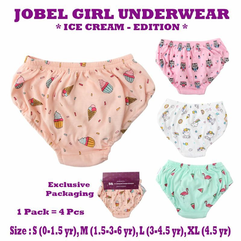 JOBEL Girl Underwear ice cream